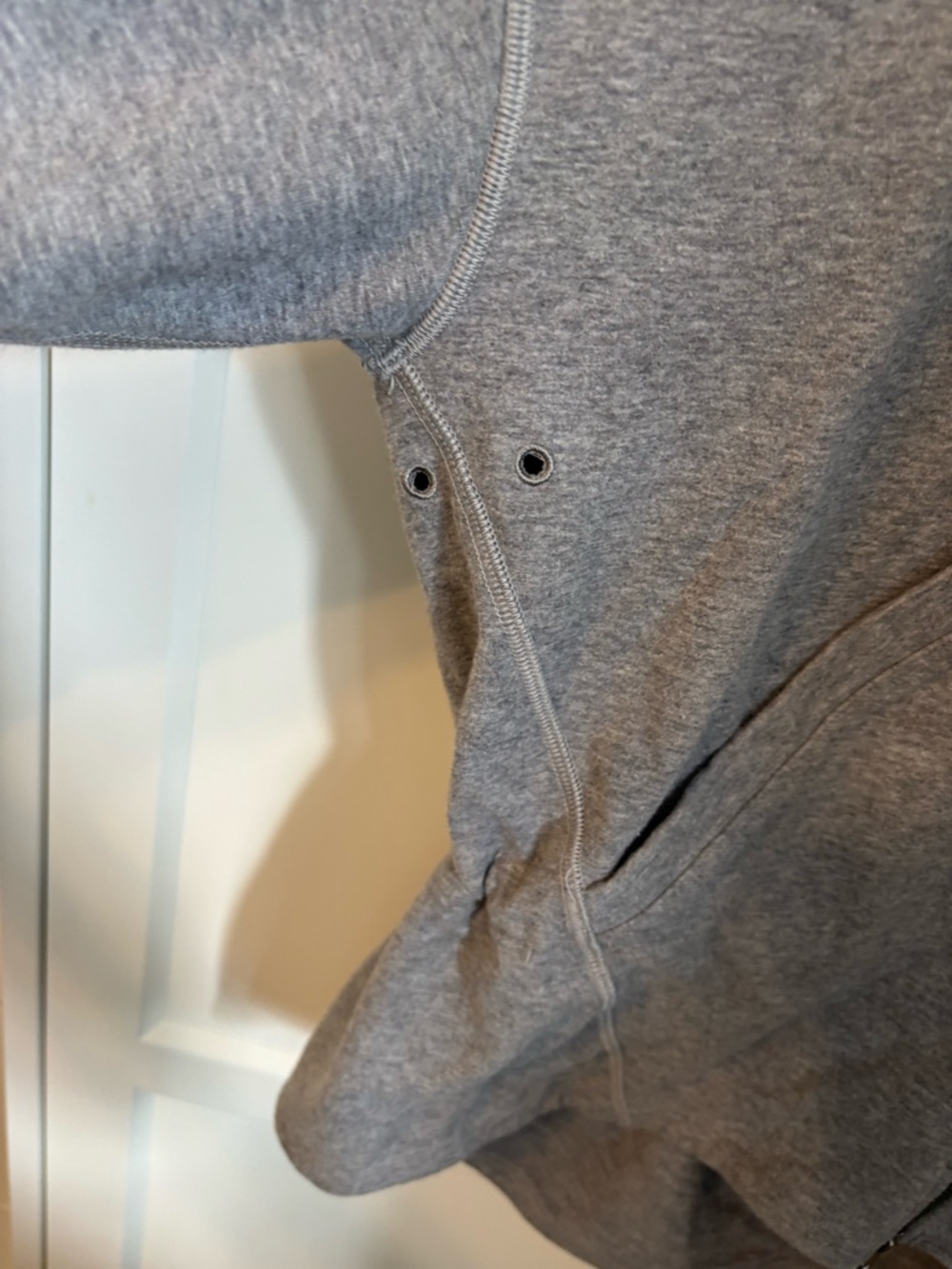 Lululemon Hold Your Om Hoodie Size 6 | Heathered Grey | Relaxed Fit

⸻ - Picture 4 of 5